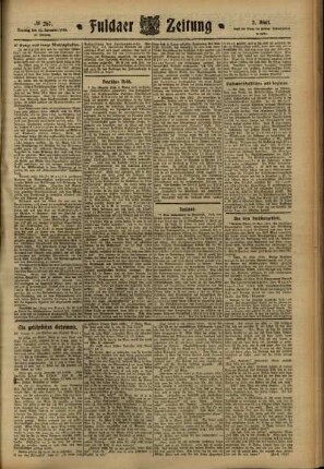 Zweite Ausgabe vom Dienstag, den 22. November 1910.