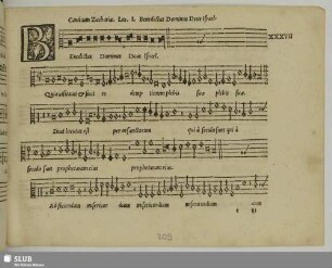 XXXVII. Anonymus: Benedictus Dominus Deus Israel