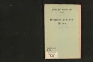 Gottschalk Bredemeyer, Metzgermeister, 1666 - 1667 (zum Tode mit dem Schwert begnadigt)