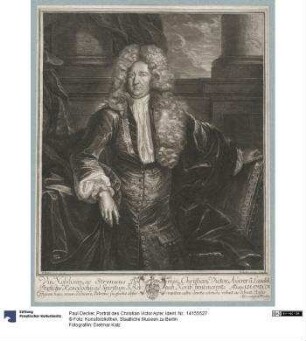 Porträt des Christian Victor Ayrer