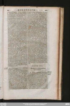 Caput VII. De effectis & consequentibus Resurrectionis.