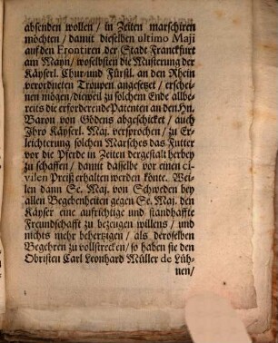 Extract Schreibens aus Stockholm : vom 12. Martii 1692