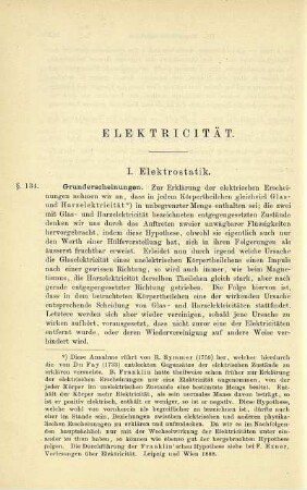 Elektricität.