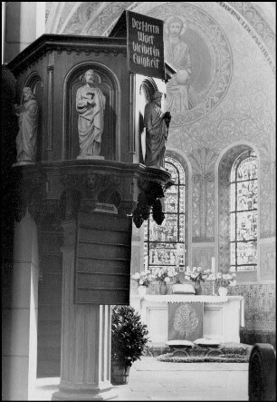 Marienwerder, Klosterkirche, Kanzel