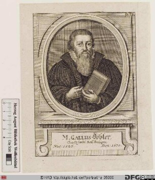 Bildnis Gallus Döbler