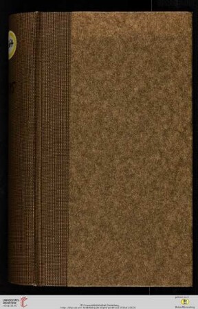 Band 1: IOHANNIS POSTHII GERMERSHEMII PARERGORVM POETICORVM PARS PRIMA,: AD IO. CHRISTOPH. NEVSTETTERVM, cognomento Sturmerum, Equit. Francum.