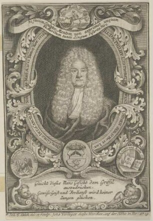 Bildnis des Philipp Lud. Probst de Wendhusen