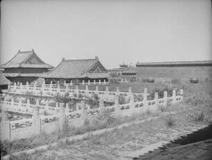 Reise nach China. Peking. Verbotene Stadt : Palastanlage