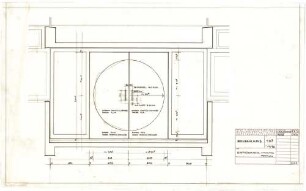 Schneider - Esleben, Paul; Erkrath - Hochdahl, Sedentaler Str. 110; Hochdahlhaus - Entwurf: Haupteingang (Ansicht)