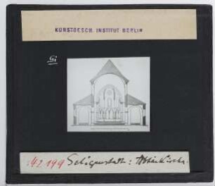 Seligenstadt, St. Marcellinus und Petrus (Einhardsbaslika) : Querschnitt