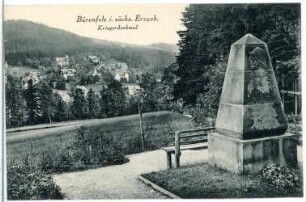Bärenfels. Kriegerdenkmal