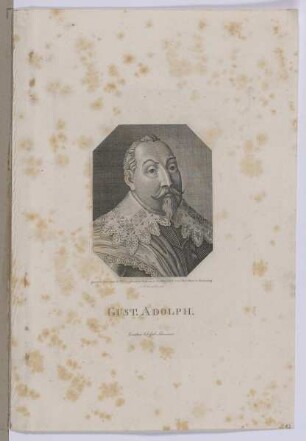 Bildnis des Gust. Adolph II.