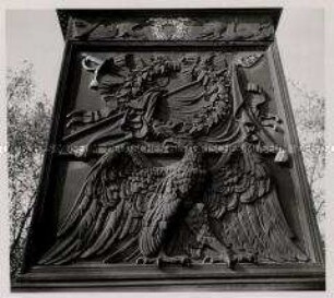Das hunderttürmige Prag, Detail des Kurt-Christoph-von-Schwerin-Denkmals auf dem Schlachtfeld Sterbokol