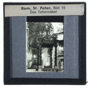 Rom, Peterskirche,Bernini, Baldachin von St. Peter