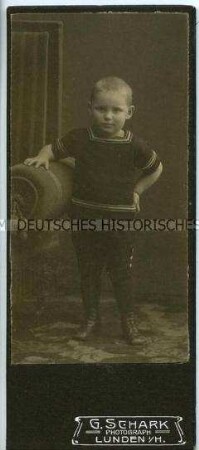 Junge, Carte de Visite