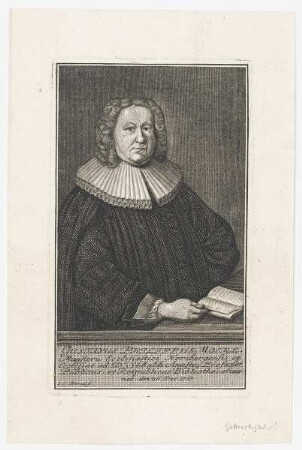 Bildnis des Gustavus Philippus Moerl