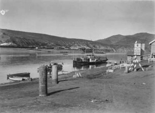 Flussansicht : Blick auf den Schilka bei Stretensk
