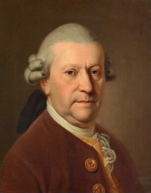 Porträt des Malers Christian Georg Schütz