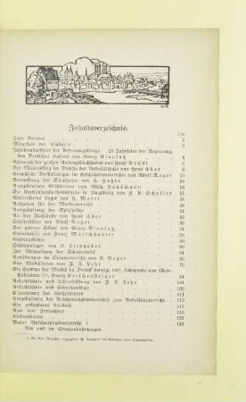 Inhaltsverzeichnis