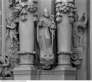 Altare del Miracolo di Soriano, Rechts: Der heilige Nikolaus