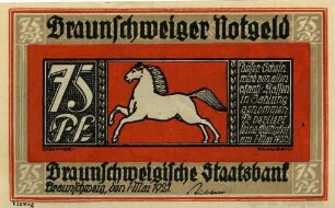 Notgeld - 75 Pfennig