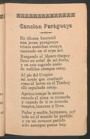 Canción paráguaya
