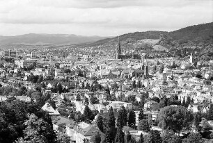 Freiburg: Stadtblick vom Hildaturm