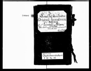 Inventarrechnung der Hofkellerei in Dresden