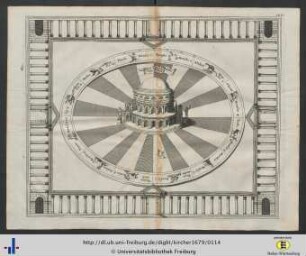 Kupfertafel: Mausoleum des ägyptischen Königs Simendius.