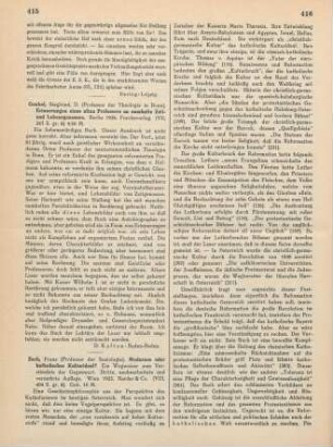 415-417 [Rezension] Zach, Franz, Modernes oder katholisches Kulturideal?
