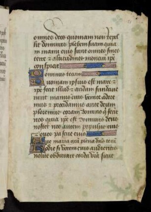 21r-68v Officium BMV Secundum...