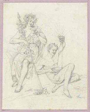 Bacchus und Faun