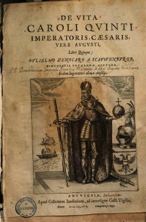De vita Caroli Quinti imperatoris, Caesaris, vere Augusti libri quinque ...