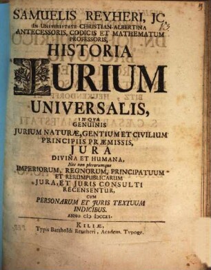Historia iurium universalis