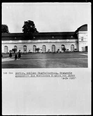 Schloss Charlottenburg — Große Orangerie — Westlicher Trakt