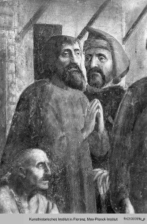 Freskenzyklus : Schattenheilung des heiligen Petrus