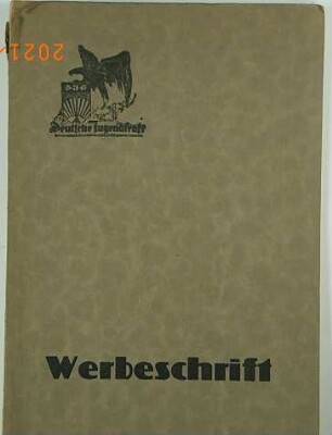 Werbeschrift der Deutschen Jugendkraft