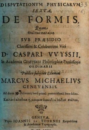 De Formis