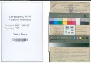 Entnazifizierung Maria Gielen , geb. 18.11.1904 (Lehrerin)