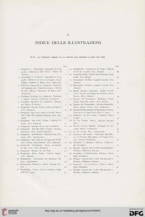 II. Indice delle illustrazioni
