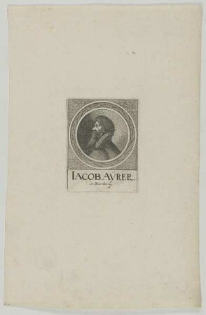 Bildnis des Jacob Ayrer