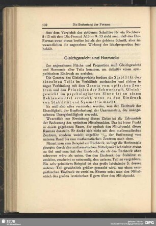 Gleichgewicht und Harmonie