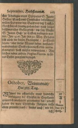 October, Weinmonat/