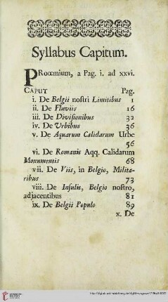 Syllabus capitum