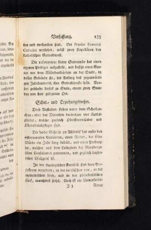 Schul- und Erziehungswesen.