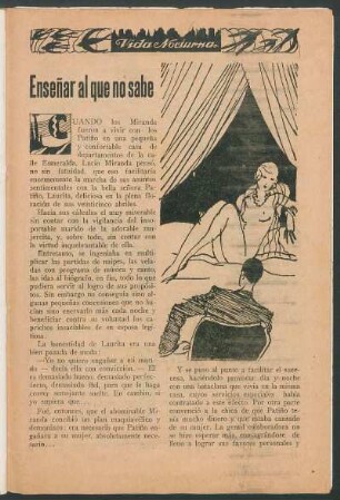 Enseñar al que no sabe