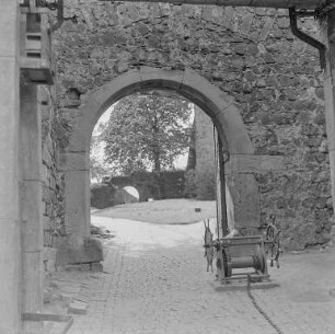 Stolpen : Stolpen. Burg Stolpen. Toranlage