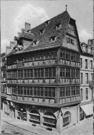 "Straßburg i. Els." - Haus Kammerzell