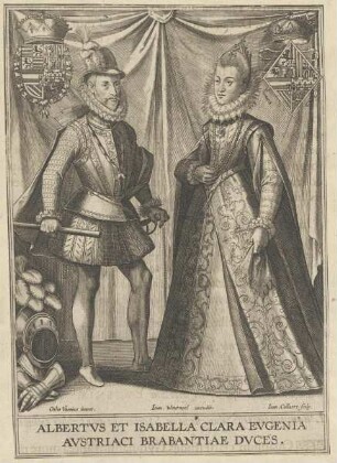 Gruppenbildnis des Albertvs, Erzherzog von Österreich, und der Isabella Clara Evgenia, Erzherzogin von Österreich