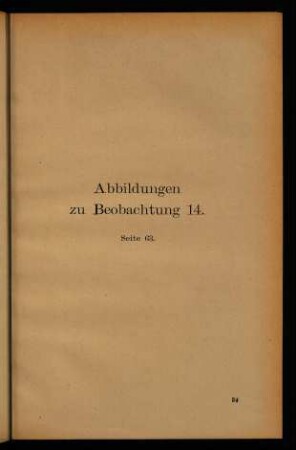 32r-33v, Abbildungen zu Beobachtung 14., Seite 63